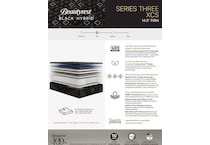 beautyrest black hybrid black twin xl   