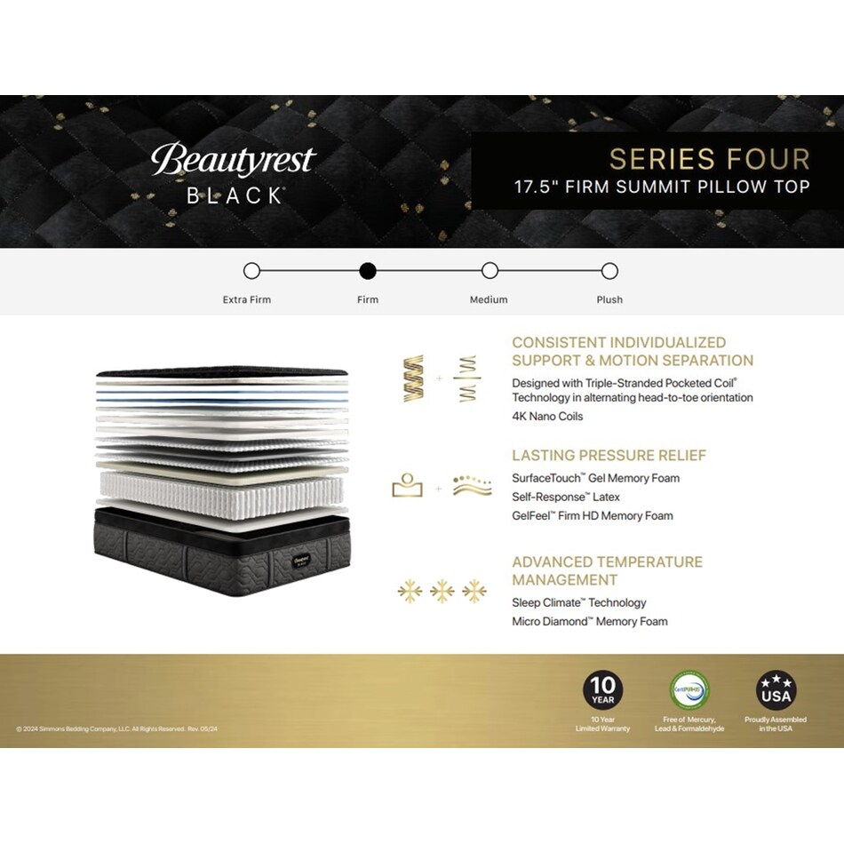beautyrest black black king   
