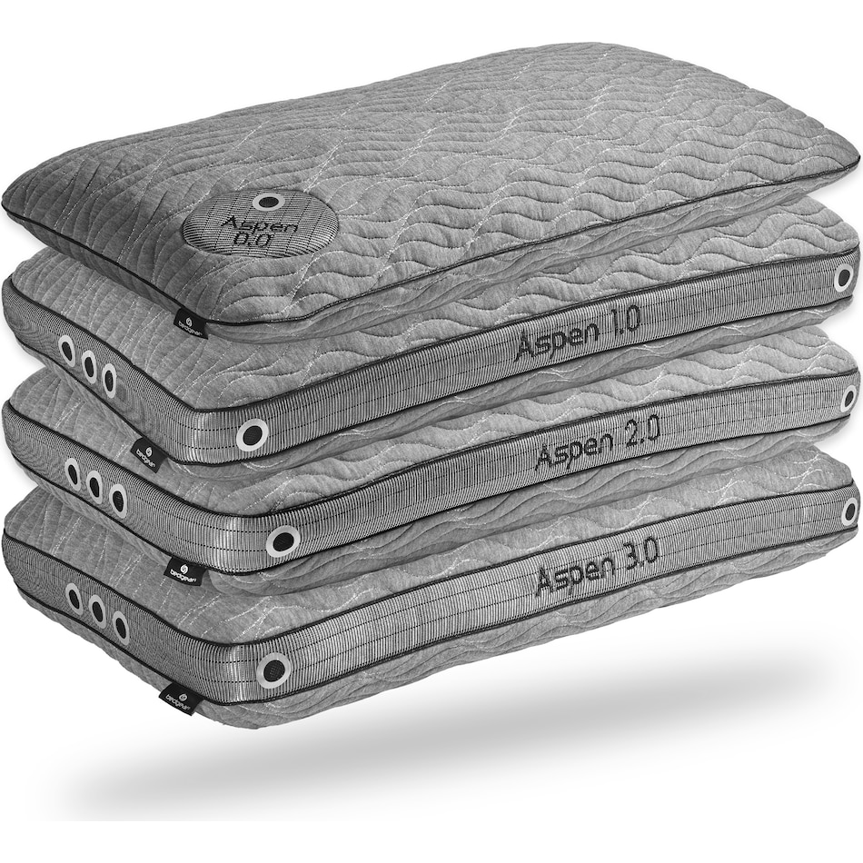 bedgear grey pillows   