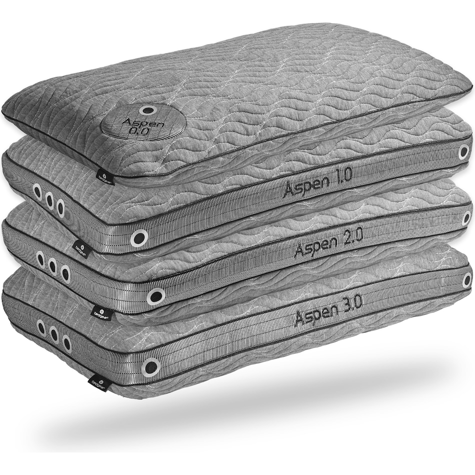bedgear grey pillows   