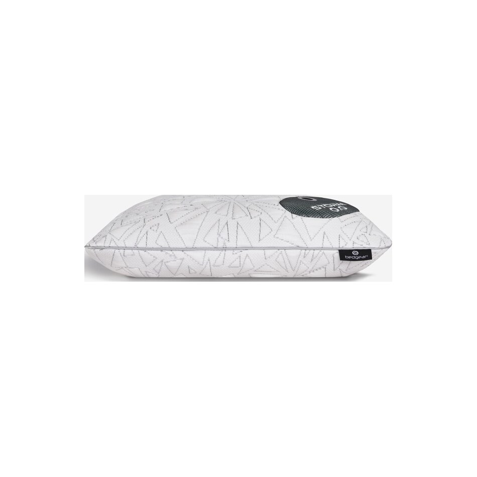 bedgear white grey pillows   