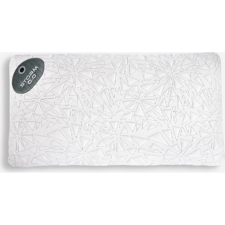 bedgear white grey pillows   