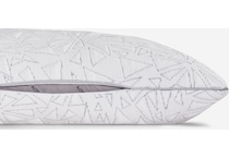bedgear white grey pillows   
