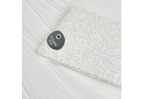 bedgear white grey pillows   