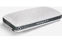 bedgear white grey pillows   