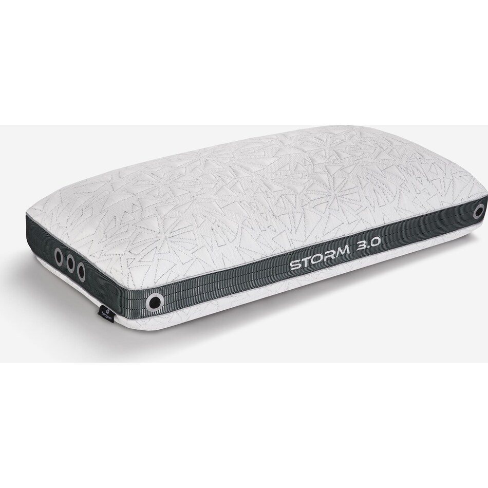 bedgear white grey pillows   