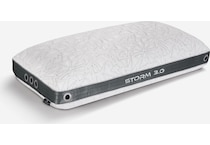 bedgear white grey pillows   