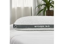 bedgear white grey pillows   