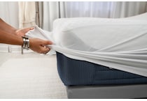 bedgear white split head queen   