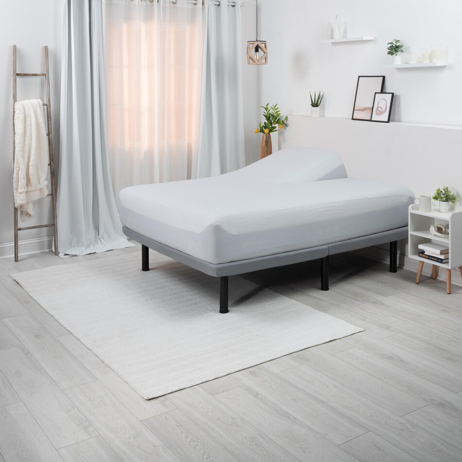 bedgear white split head queen   