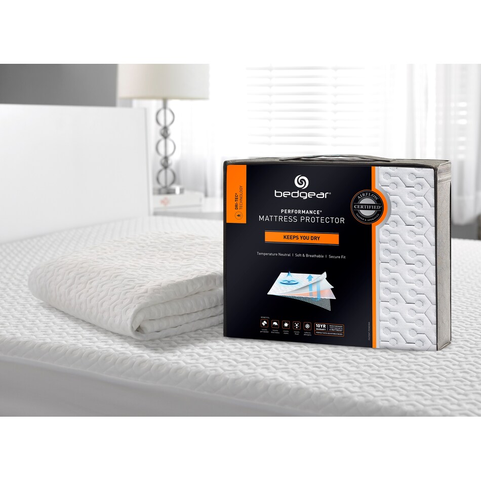 bedgear white twin xl   