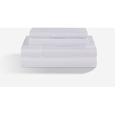 BedGear Basic White Twin Sheet Set