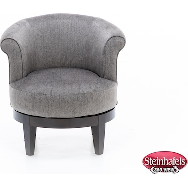 Attica Swivel Chair in Coffee