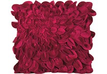 brnt red pillows   