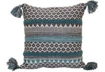 brnt teal pillows   