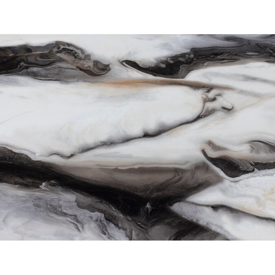 brown & white swatch  