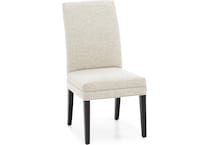 bsch beige inch standard seat height side chair   