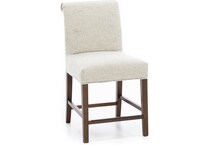 bsch beige  inch counter seat height stool   