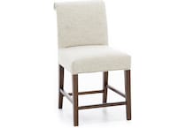 bsch beige  inch counter seat height stool   