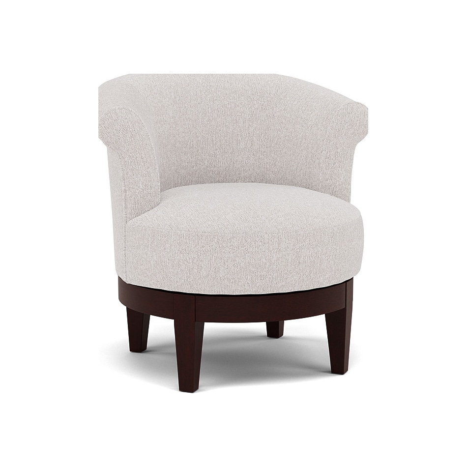 bsch beige swivel chair   