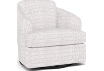 bsch beige swivel chair   