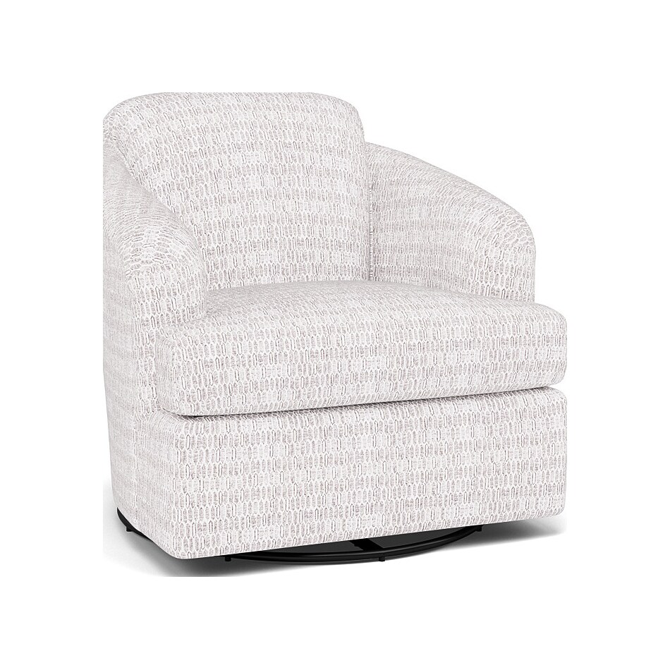 bsch beige swivel chair   