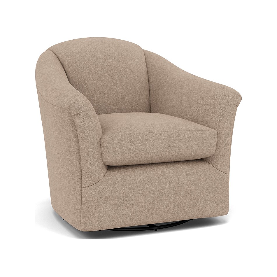 bsch beige swivel chair