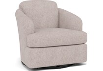 bsch beige swivel chair   