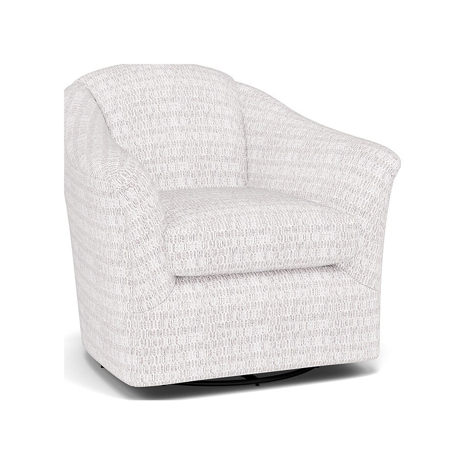 bsch beige swivel chair   