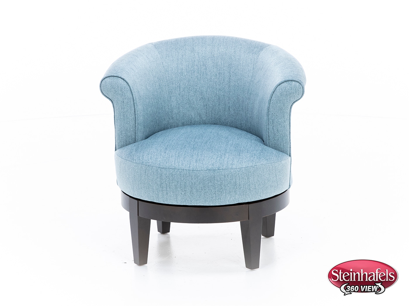 bsch blue swivel chair  image   