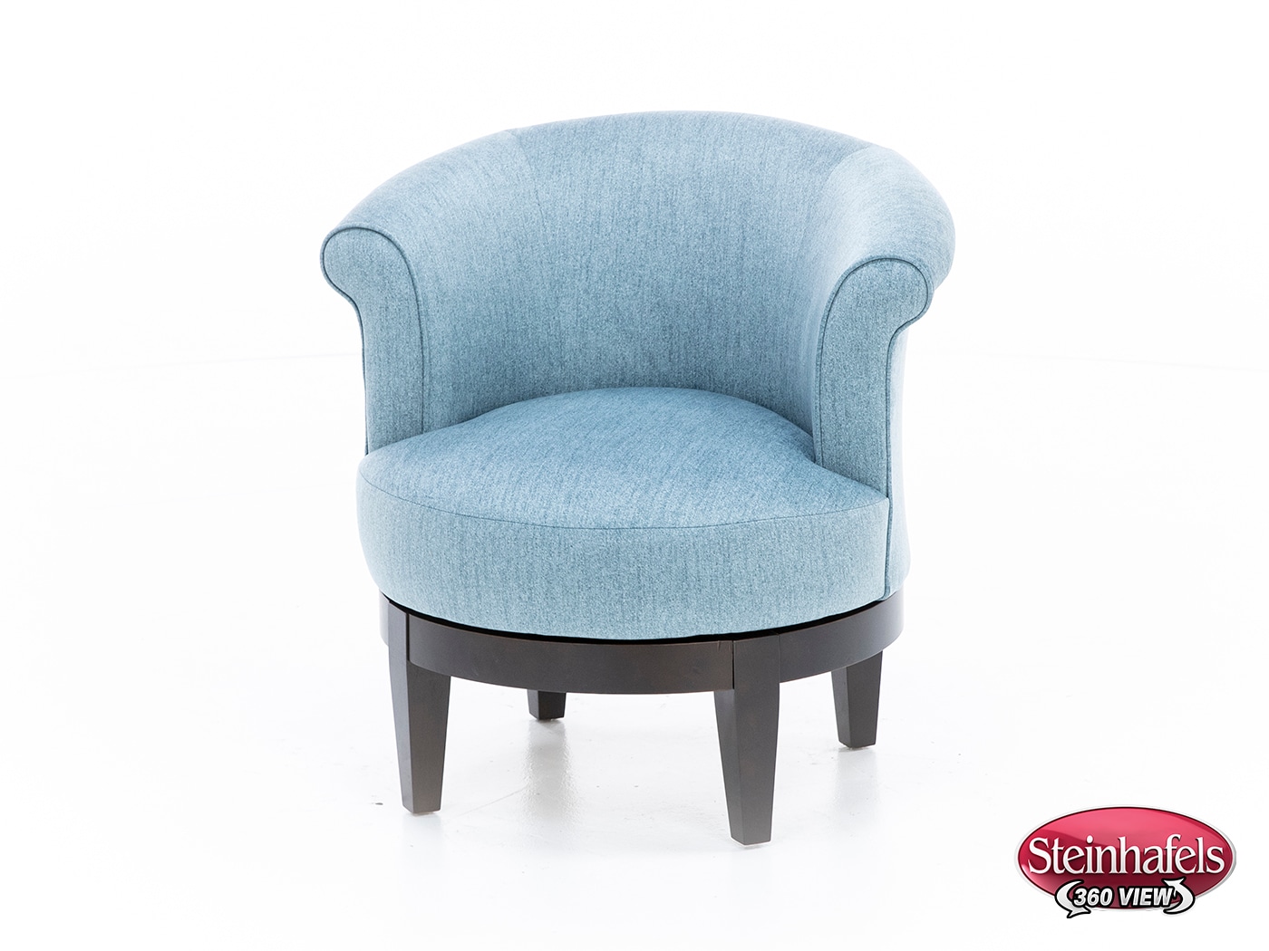 bsch blue swivel chair  image   