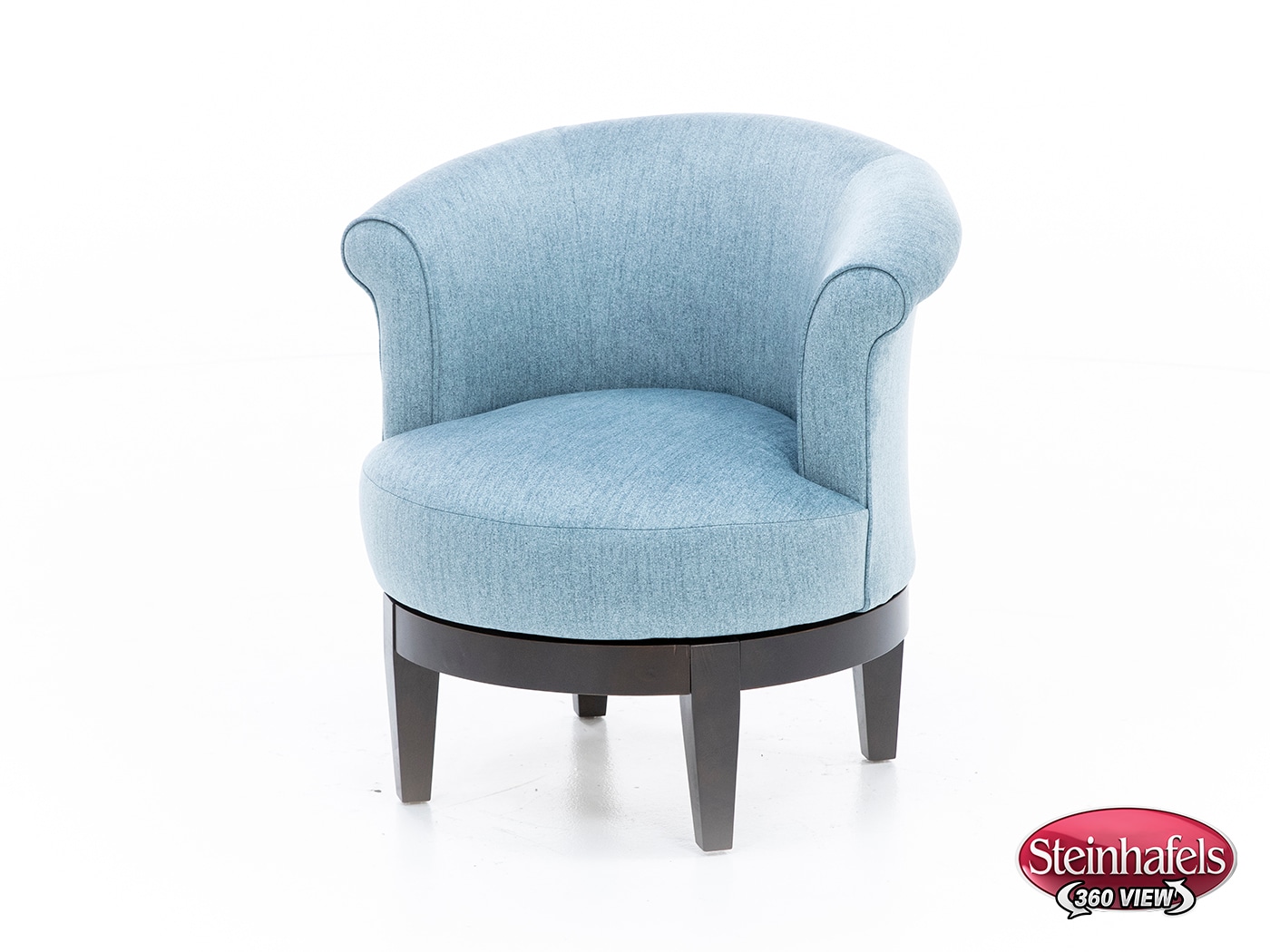 bsch blue swivel chair  image   