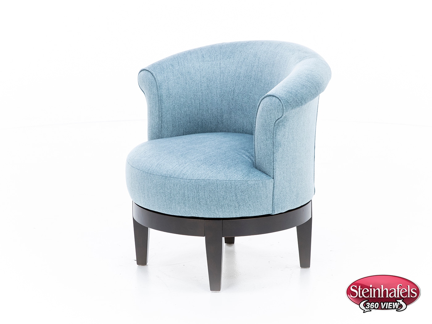 bsch blue swivel chair  image   