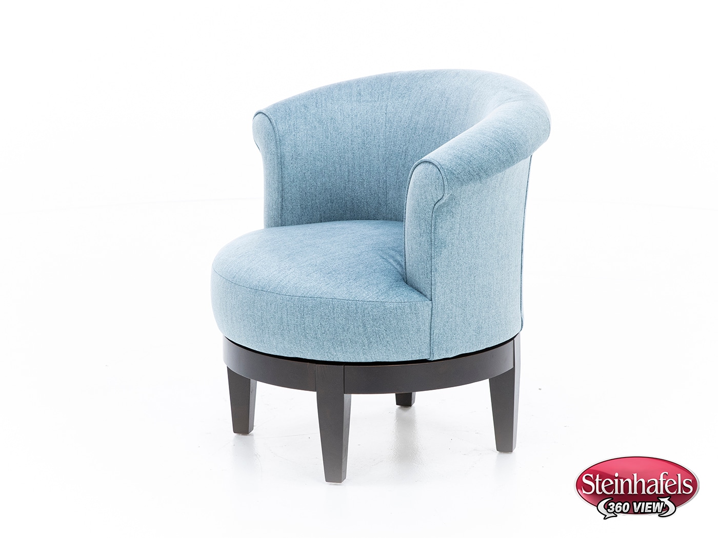 bsch blue swivel chair  image   