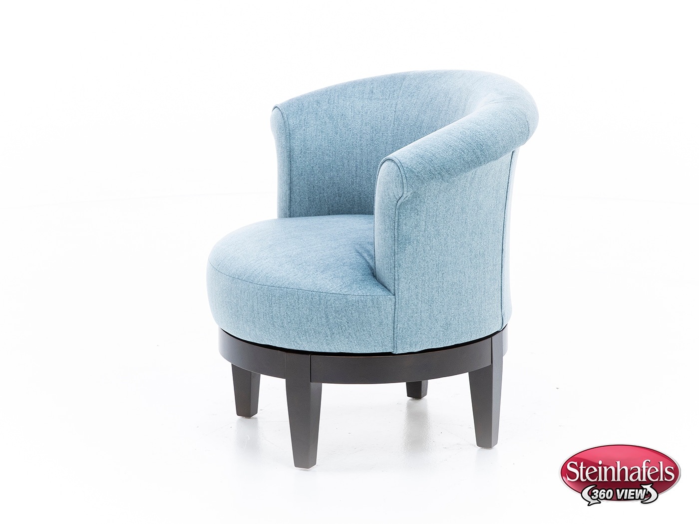 bsch blue swivel chair  image   