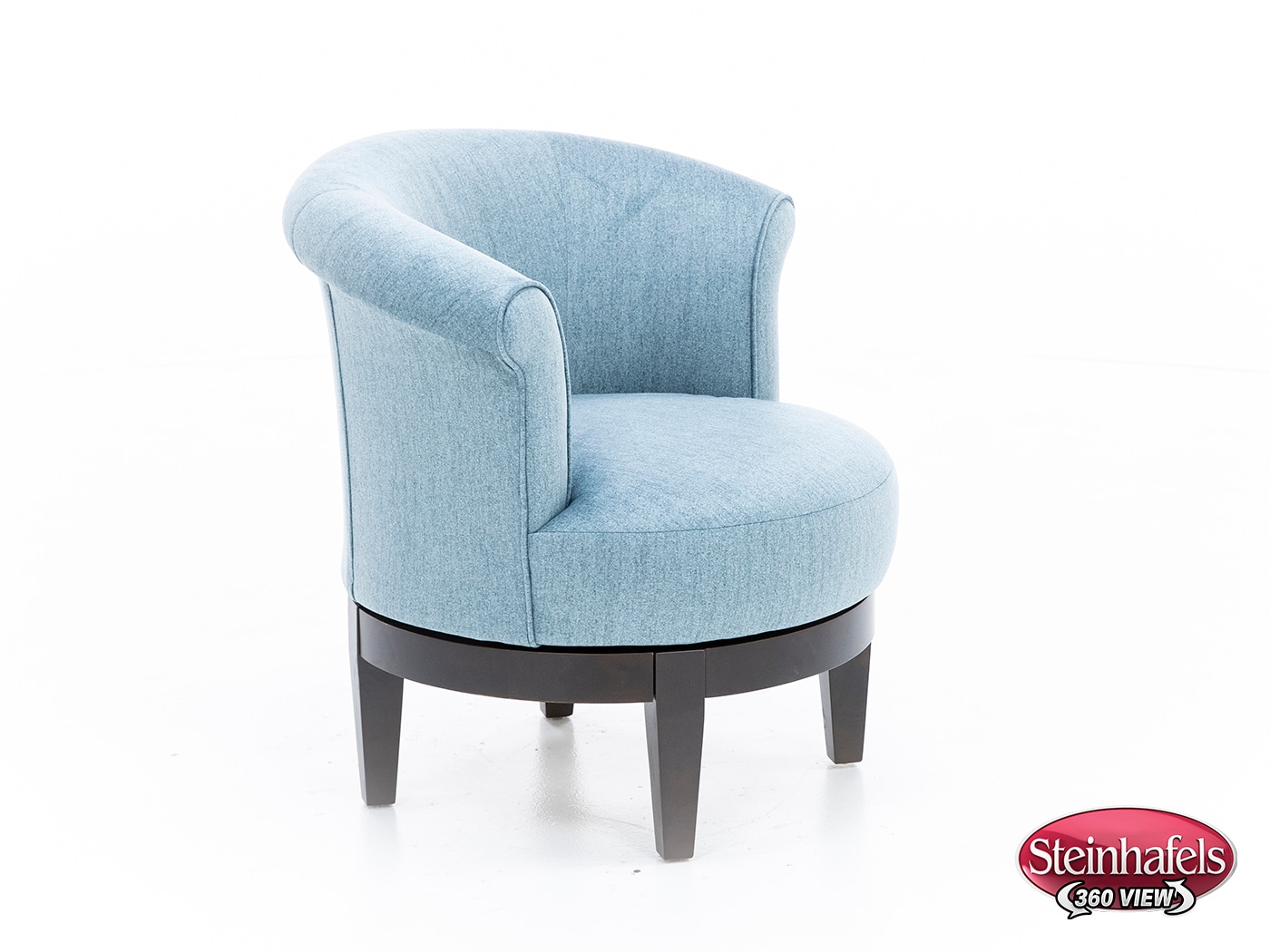 bsch blue swivel chair  image   