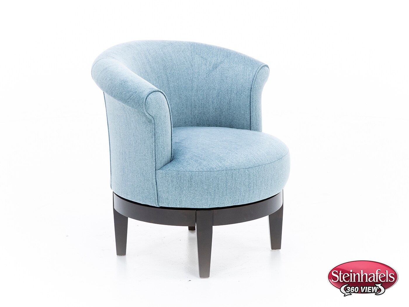 bsch blue swivel chair  image   