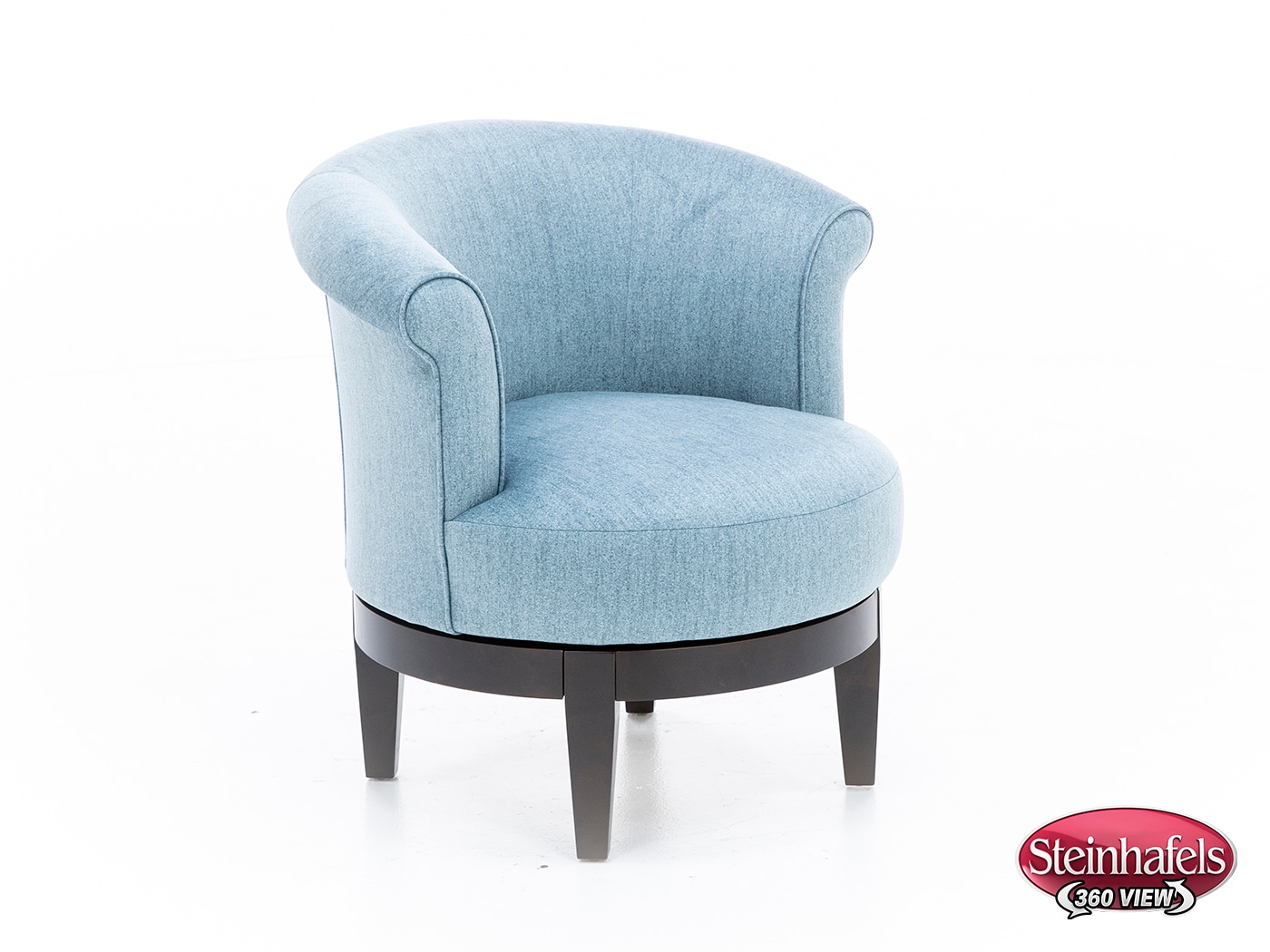 bsch blue swivel chair  image   