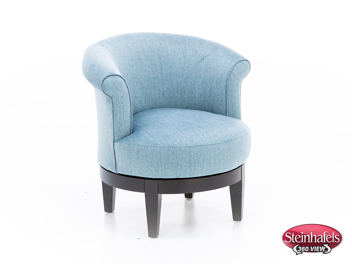 bsch blue swivel chair  image   