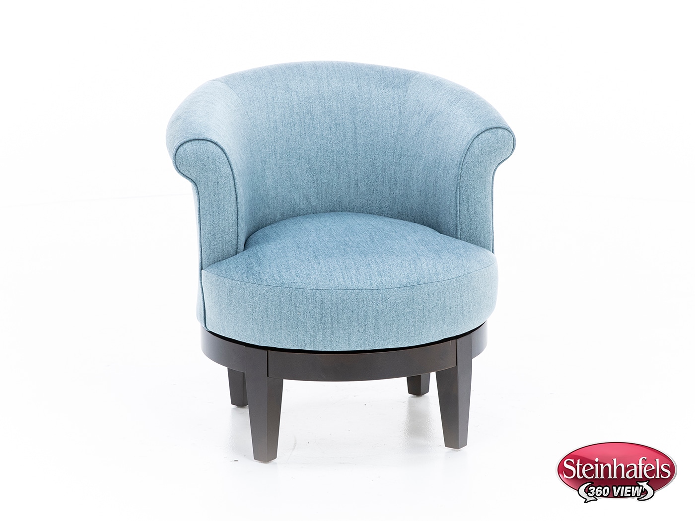 bsch blue swivel chair  image   