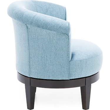 Attica Swivel Chair in Ocean