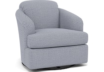 bsch blue swivel chair   