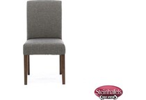 bsch brown inch standard height ala carte chair  image   