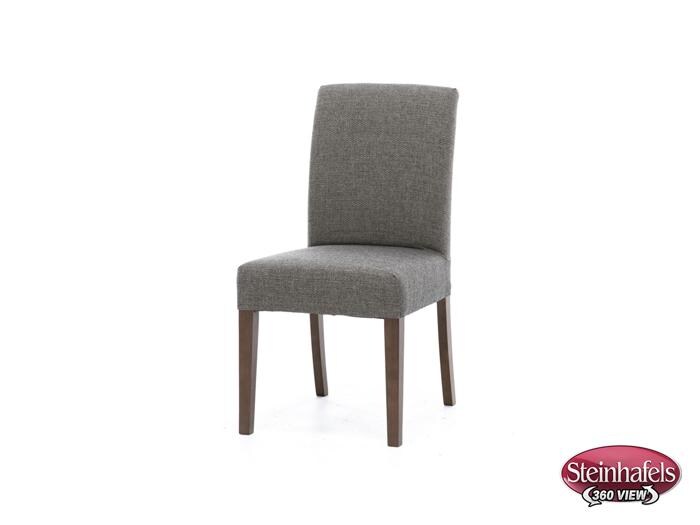 bsch brown inch standard height ala carte chair  image   