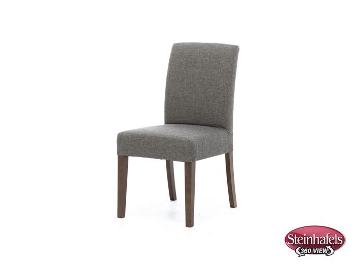bsch brown inch standard height ala carte chair  image   