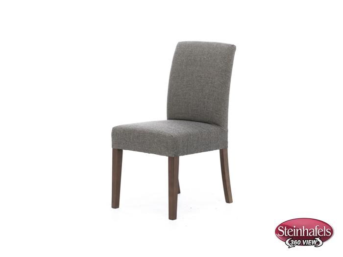 bsch brown inch standard height ala carte chair  image   