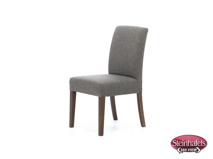 bsch brown inch standard height ala carte chair  image   