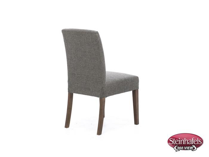 bsch brown inch standard height ala carte chair  image   
