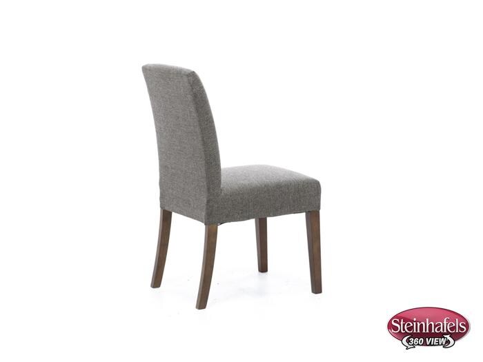 bsch brown inch standard height ala carte chair  image   