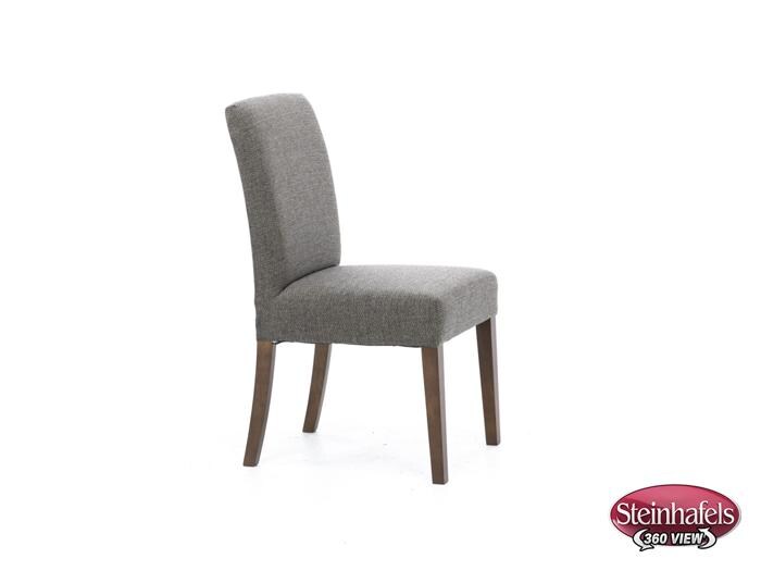 bsch brown inch standard height ala carte chair  image   